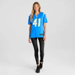 Eli apple los angeles chargers nike womens game jersey Powder blue XL