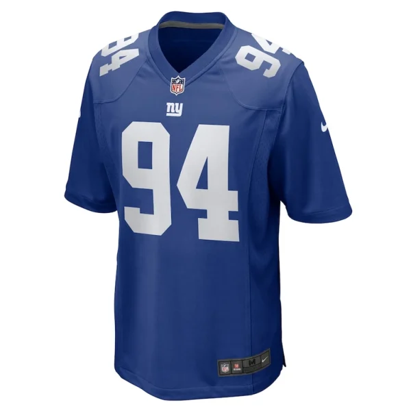 Elijah chatman new york giants nike team game jersey Royal M
