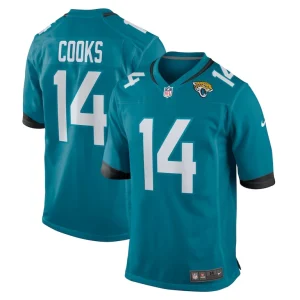 Elijah cooks jacksonville jaguars nike team game jersey Teal