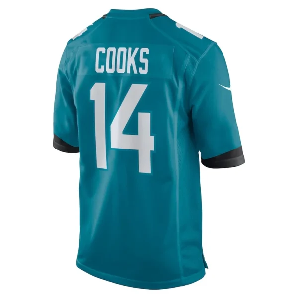 Elijah cooks jacksonville jaguars nike team game jersey Teal L