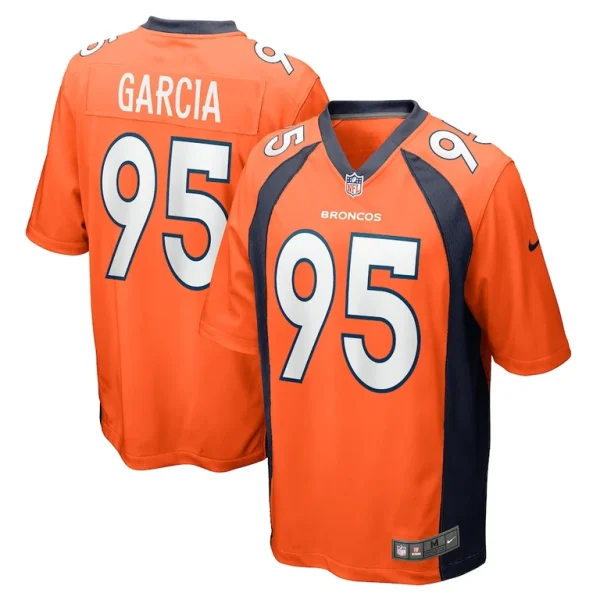 Elijah garcia denver broncos nike team game jersey Orange
