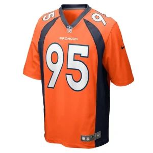 Elijah garcia denver broncos nike team game jersey Orange M