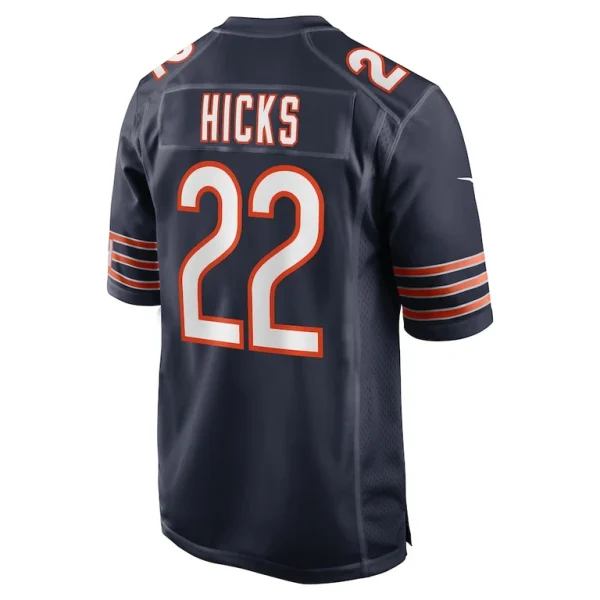 Elijah hicks chicago bears nike team game jersey Navy L