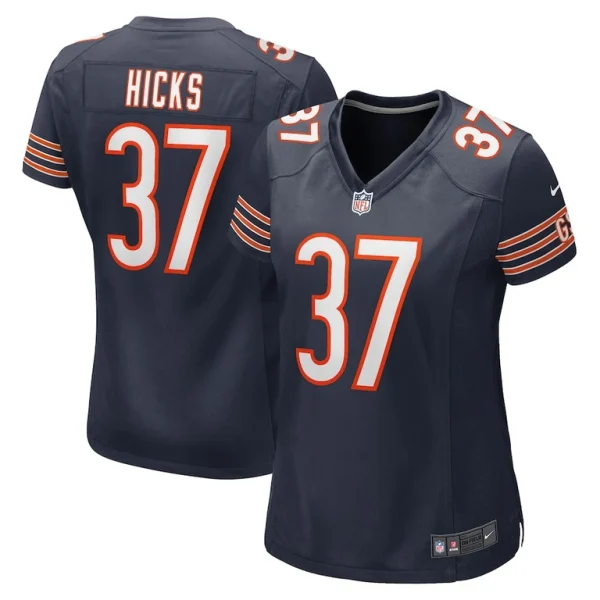 Elijah hicks chicago bears nike womens game player jersey Navy