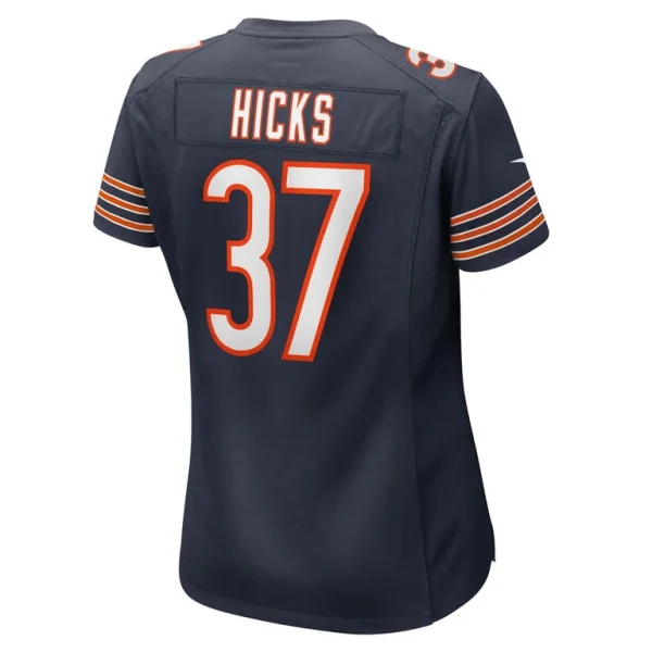 Elijah hicks chicago bears nike womens game player jersey Navy L
