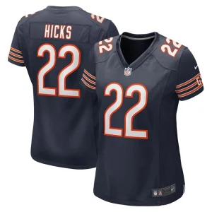 Elijah hicks chicago bears nike womens team game jersey Navy