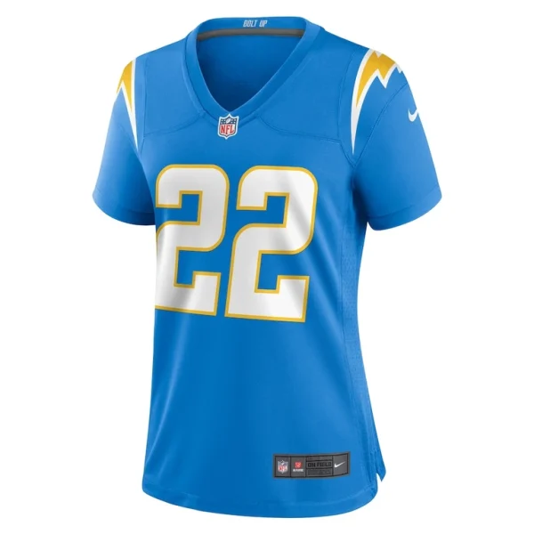Elijah molden los angeles chargers nike womens game jersey Powder blue M