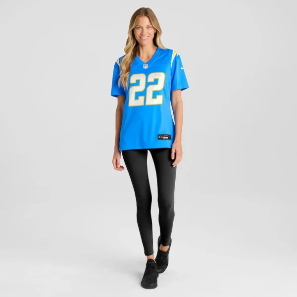 Elijah molden los angeles chargers nike womens game jersey Powder blue XL