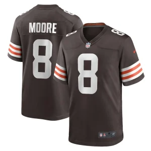 Elijah moore cleveland browns nike game jersey Brown