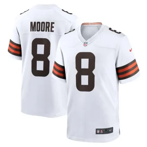 Elijah moore cleveland browns nike team game jersey White