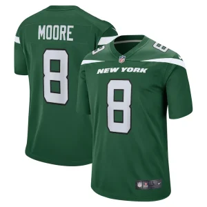 Elijah moore new york jets nike game jersey Gotham green