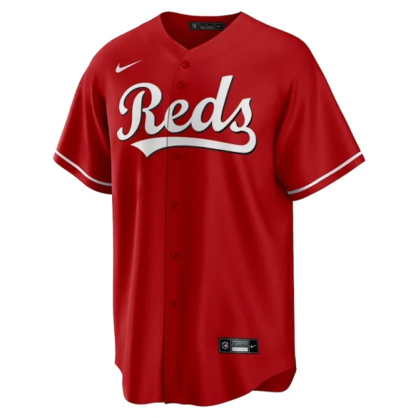 Elly de la cruz cincinnati reds nike alternate replica jersey Red M