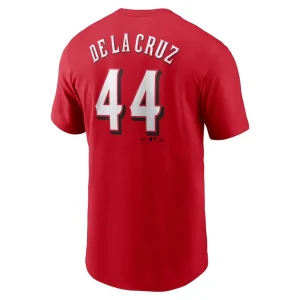 Elly de la cruz cincinnati reds nike fuse name number t shirt Red L