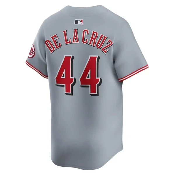 Elly de la cruz cincinnati reds nike road limited player jersey Gray L