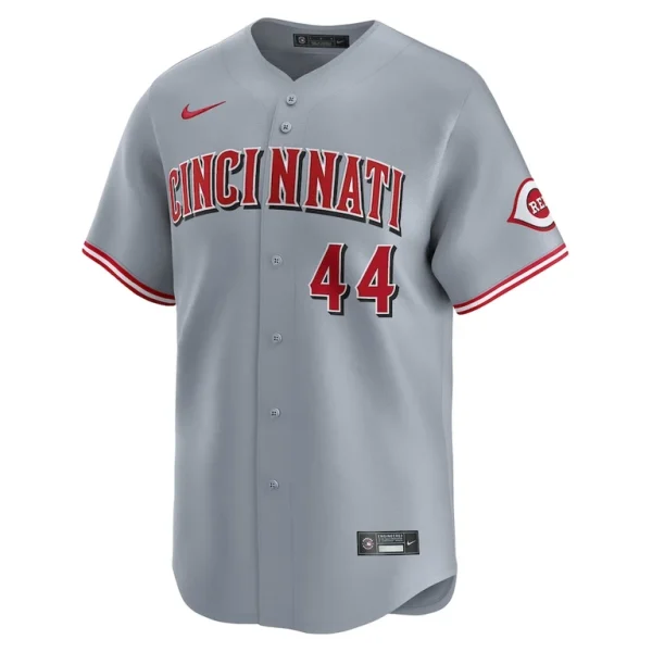Elly de la cruz cincinnati reds nike road limited player jersey Gray M