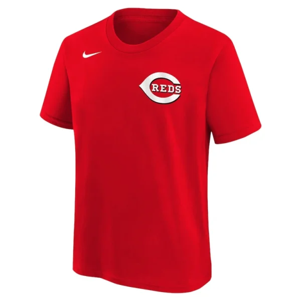 Elly de la cruz cincinnati reds nike youth home player name number t shirt Red Yth M