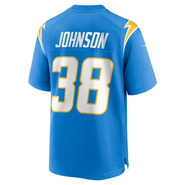 Emany johnson los angeles chargers nike team game jersey Powder blue L
