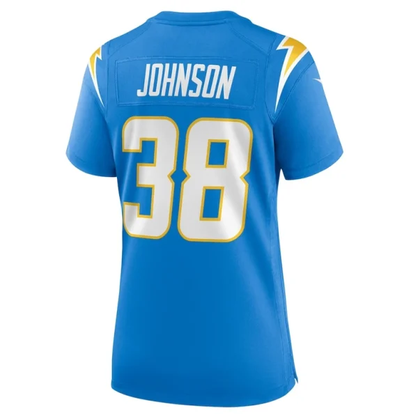 Emany johnson los angeles chargers nike womens team game jersey Powder blue L