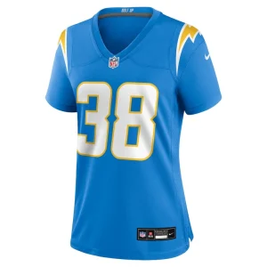 Emany johnson los angeles chargers nike womens team game jersey Powder blue M