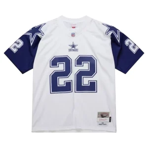Emmitt smith dallas cowboys mitchell ness 1994 alternate legacy replica jersey White