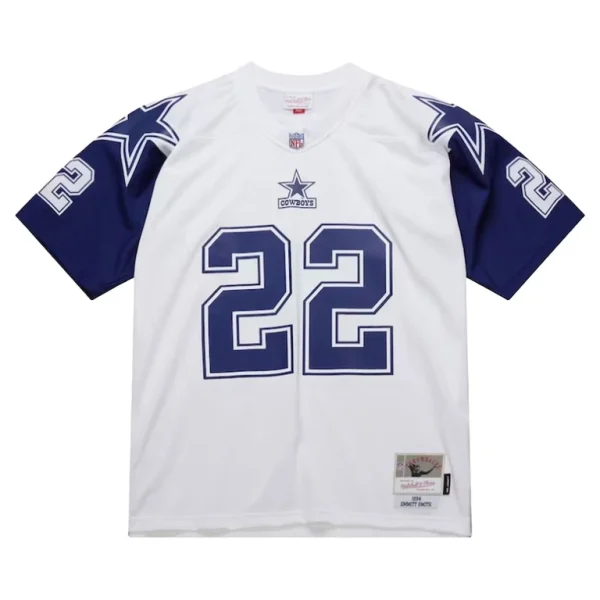 Emmitt smith dallas cowboys mitchell ness 1994 alternate legacy replica jersey White