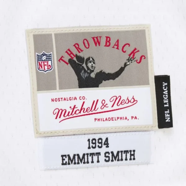 Emmitt smith dallas cowboys mitchell ness 1994 alternate legacy replica jersey White XL
