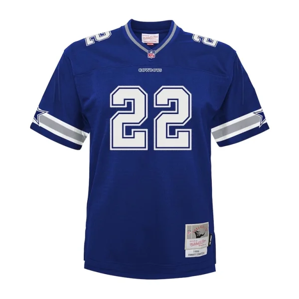Emmitt smith dallas cowboys mitchell ness big tall 1996 legacy retired player jersey Navy 3XB