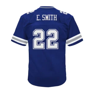 Emmitt smith dallas cowboys mitchell ness big tall 1996 legacy retired player jersey Navy 4XB