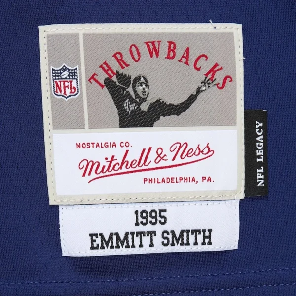 Emmitt smith dallas cowboys mitchell ness legacy replica jersey Navy 2XL