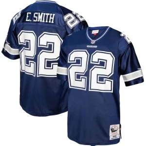 Emmitt smith dallas cowboys mitchell ness legacy replica jersey Navy