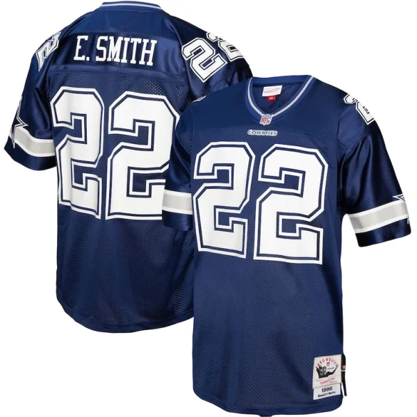 Emmitt smith dallas cowboys mitchell ness legacy replica jersey Navy