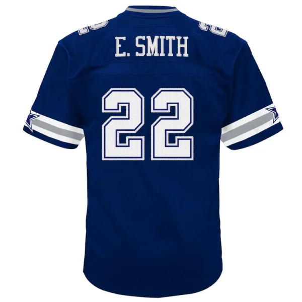 Emmitt smith dallas cowboys mitchell ness youth 1996 legacy jersey Navy Yth L