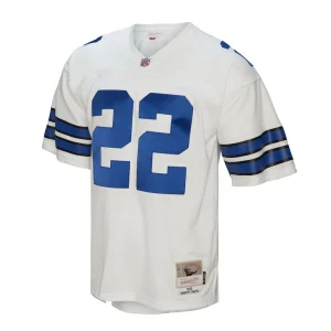 Emmitt smith dallas cowboys mitchell ness youth retired player legacy jersey White Yth M