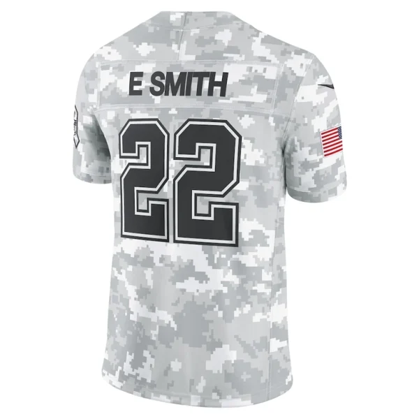 Emmitt smith dallas cowboys nike 2024 salute to service retired player limited jersey Arctic camo L