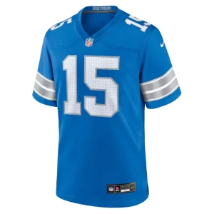 Ennis rakestraw jr. detroit lions nike team game jersey Blue M