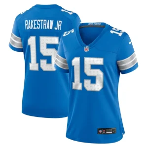 Ennis rakestraw jr. detroit lions nike womens team game jersey Blue