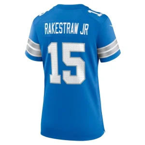 Ennis rakestraw jr. detroit lions nike womens team game jersey Blue L