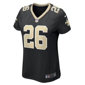 Eno benjamin new orleans saints nike womens team game jersey Black M