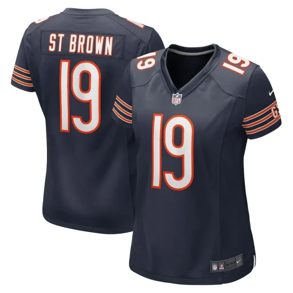 Equanimeous st. brown chicago bears nike womens game player jersey Navy
