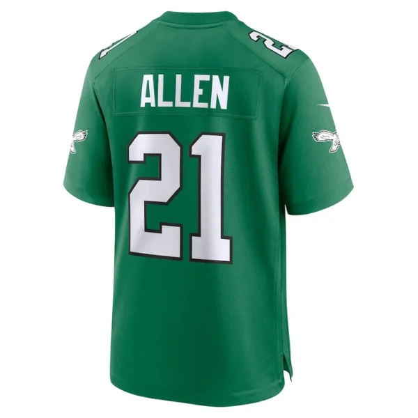 Eric allen philadelphia eagles nike alternate game jersey Kelly green L