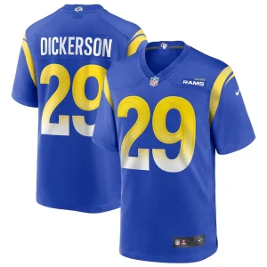 Eric dickerson los angeles rams nike game retired player jersey Royal
