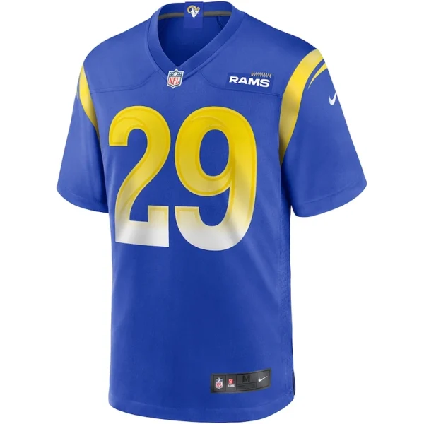 Eric dickerson los angeles rams nike game retired player jersey Royal M