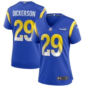 Eric dickerson los angeles rams nike womens game retired player jersey Royal