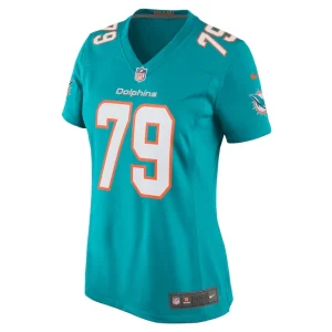 Eric fisher miami dolphins nike womens home game player jersey Aqua M