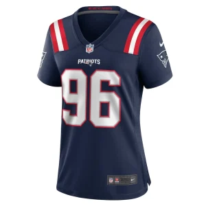 Eric johnson ii new england patriots nike womens game jersey Navy M