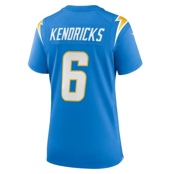 Eric kendricks los angeles chargers nike womens game player jersey Powder blue L