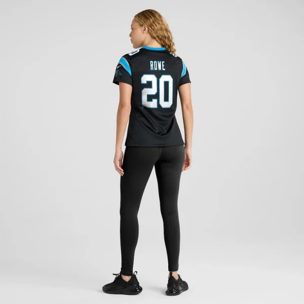 Eric rowe carolina panthers nike womens game jersey Black 2XL