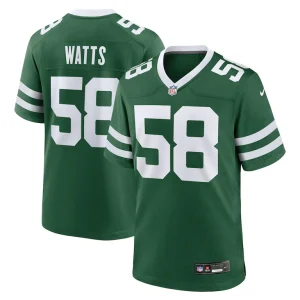 Eric watts new york jets nike team game jersey Legacy green