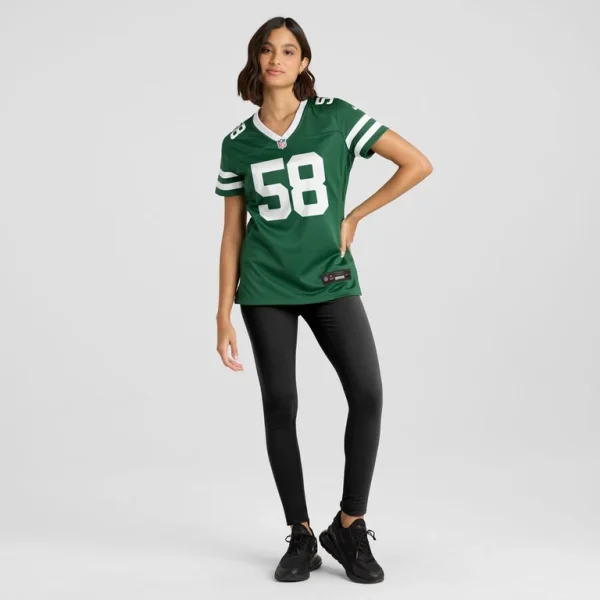Eric watts new york jets nike womens team game jersey Legacy green XL