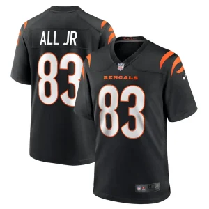 Erick all jr. cincinnati bengals nike team game jersey Black